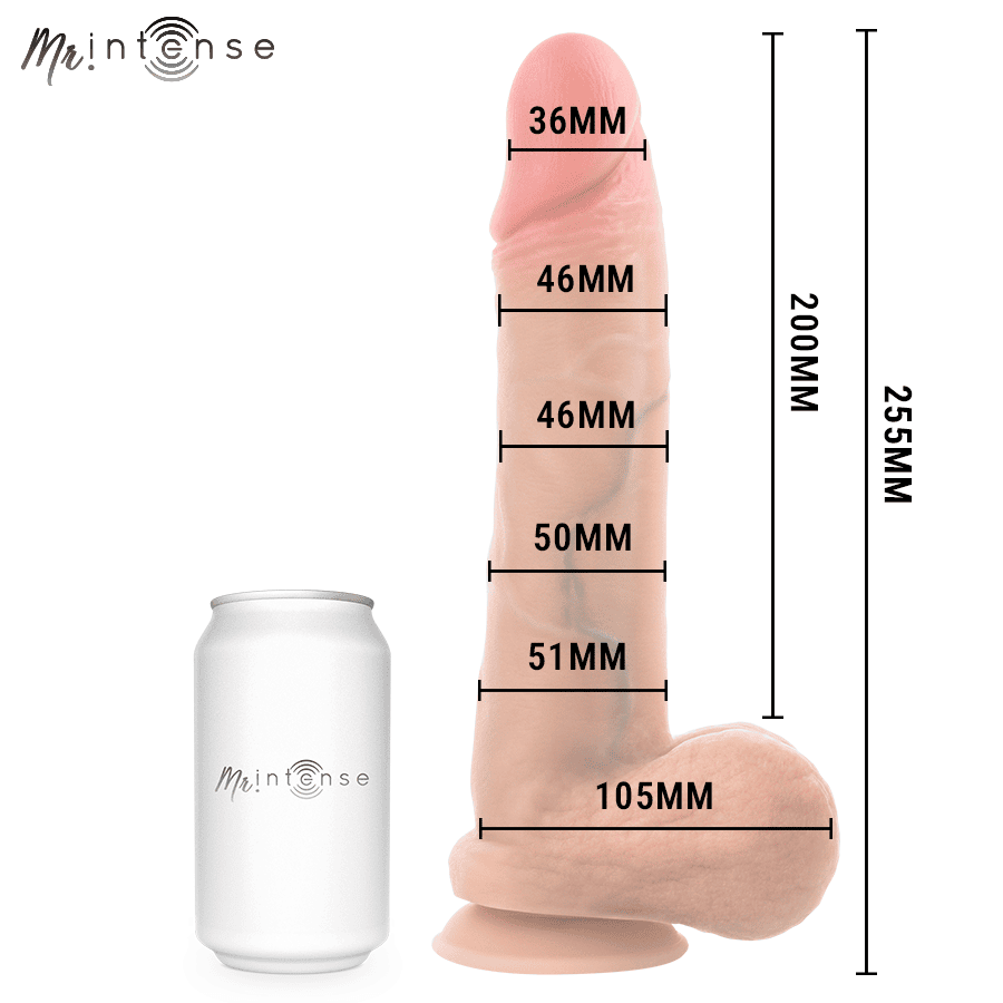 GARY XL DILDO SILICONA 25.5 CM -Ø- 5.1 CM