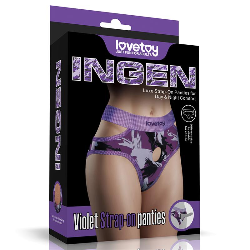 Lovetoy Ingen – Braguitas arnés violeta - Imagen 22