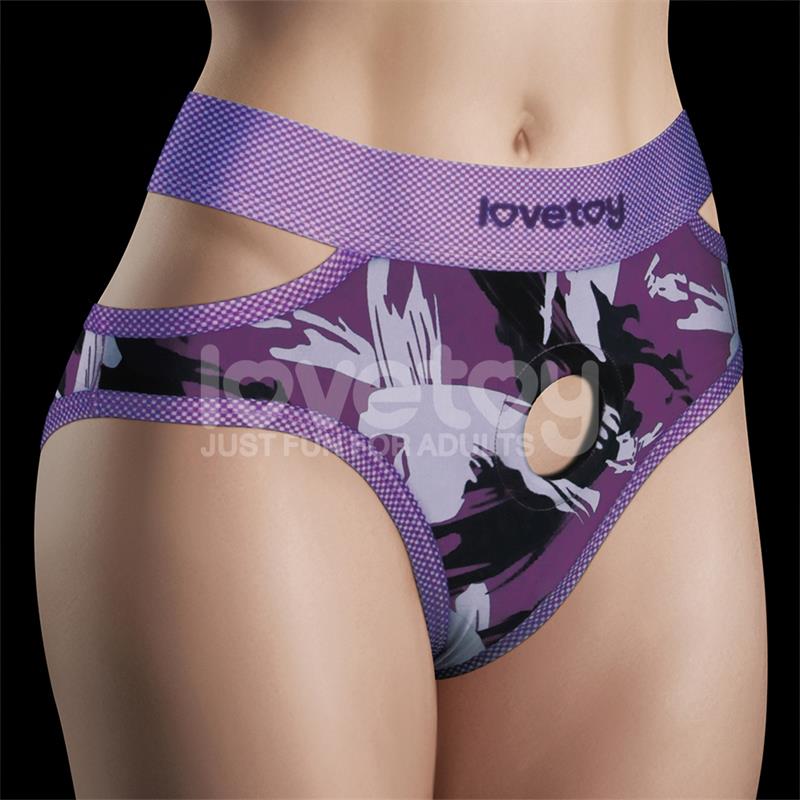 Lovetoy Ingen – Braguitas arnés violeta