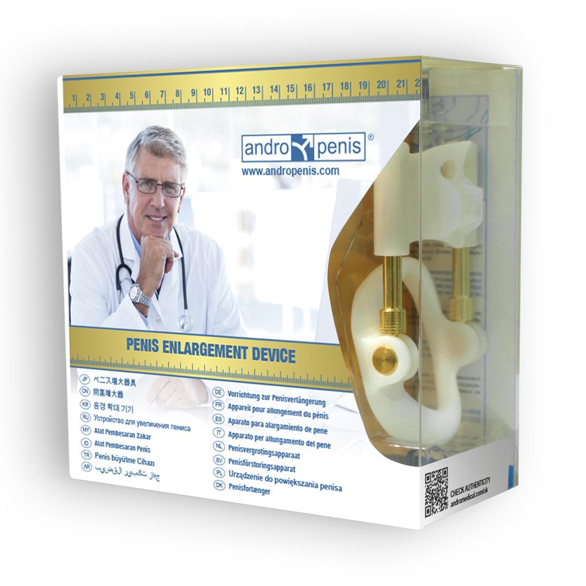 Andropénis estándar de Andromedical – detalle del producto