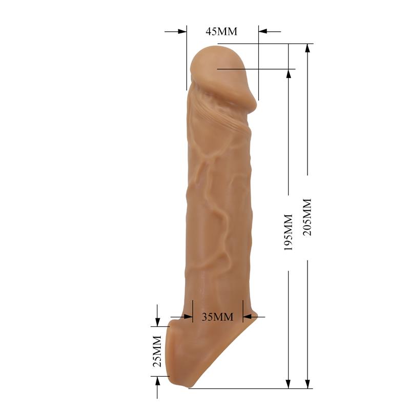 PRETTYLOVE Lionel Funda para el Pene Silicona Líquida