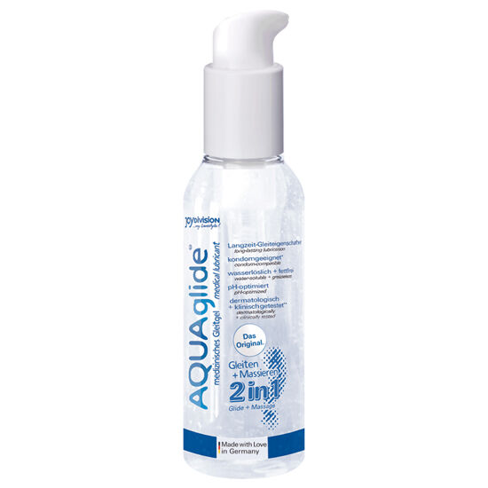 AQUAglide 2 EN 1 LUBRICANTE + MASAJE 125 ML