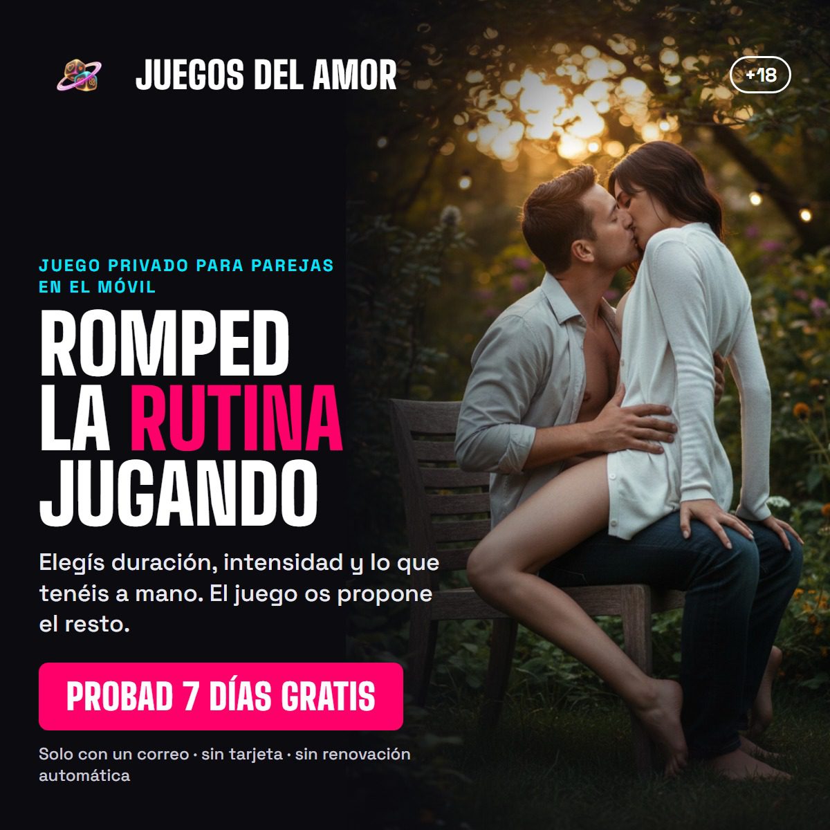 Juegos del Amor: juego online para parejas