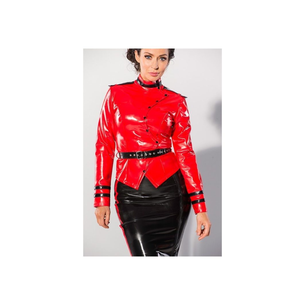 GP DATEX CHAQUETA SARGENTO ROJA NEGRA