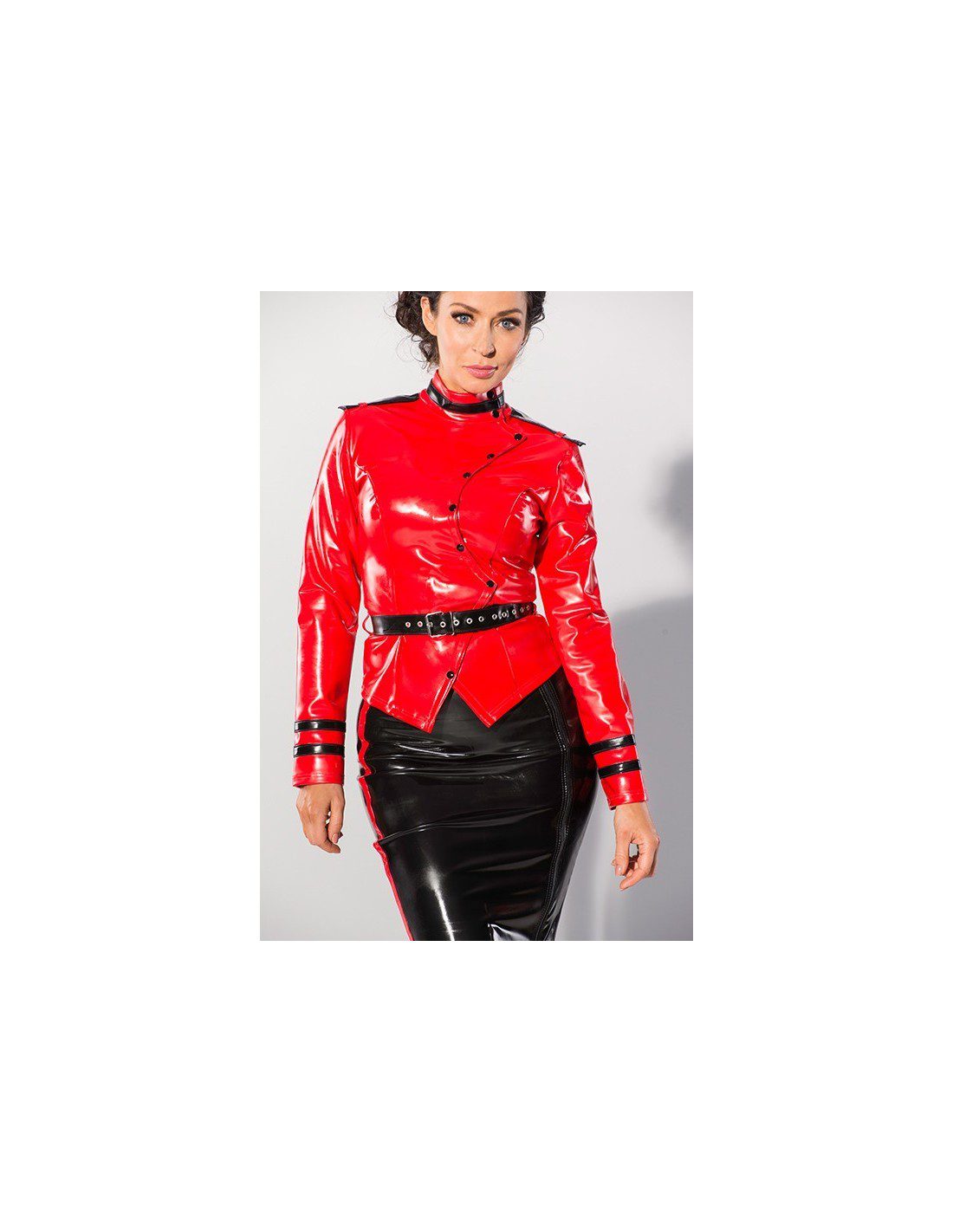 GP DATEX CHAQUETA SARGENTO ROJA NEGRA