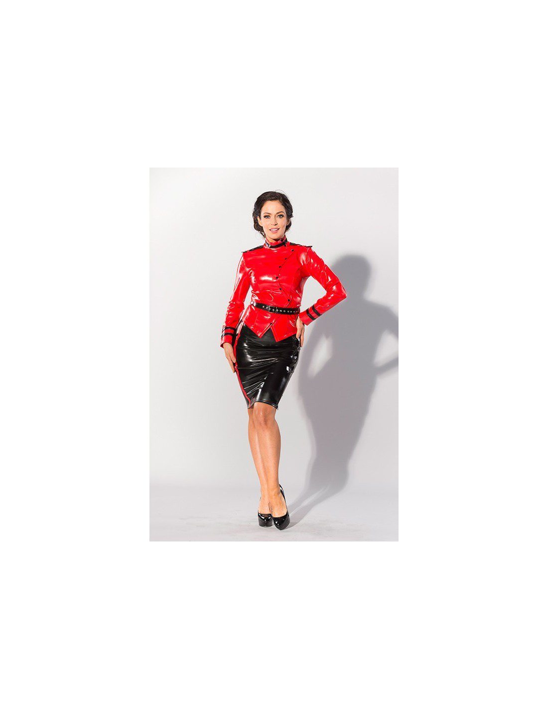 GP DATEX CHAQUETA SARGENTO ROJA NEGRA - Imagen 5