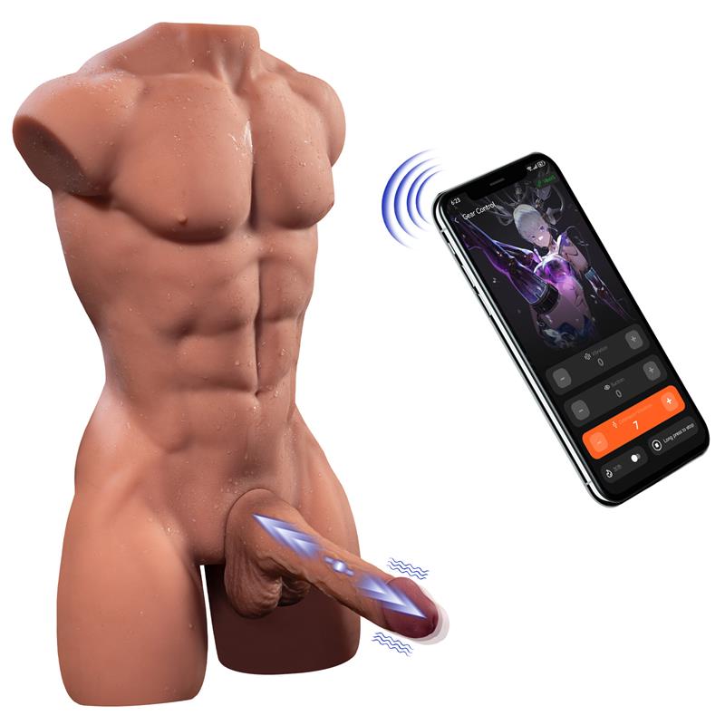 XISE Henry Torso con Dildo Desmontable, Thrusting y APP 15,7 kg