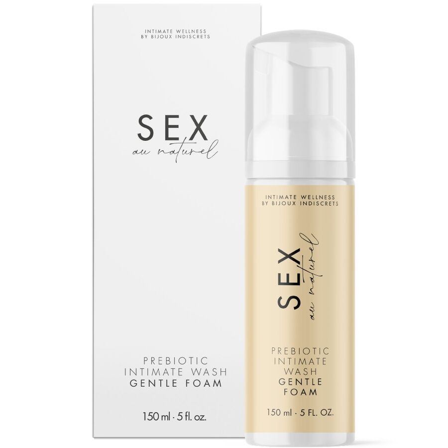 Sex au Naturel: espuma de higiene íntima 150 ml Bijoux Indiscrets