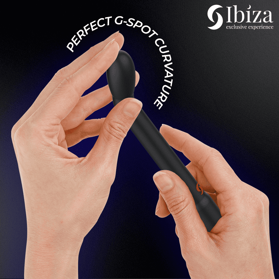 IBIZA vibrador punto G de silicona negro alternativa BGEE Classic