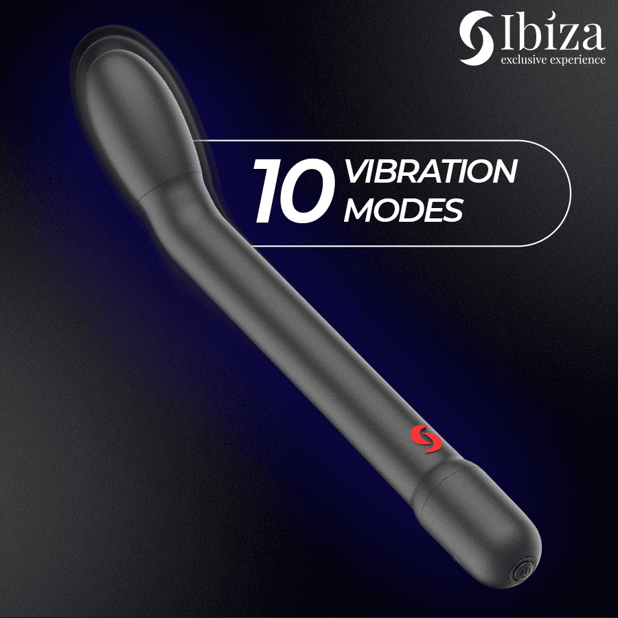 IBIZA vibrador punto G de silicona negro alternativa BGEE Classic
