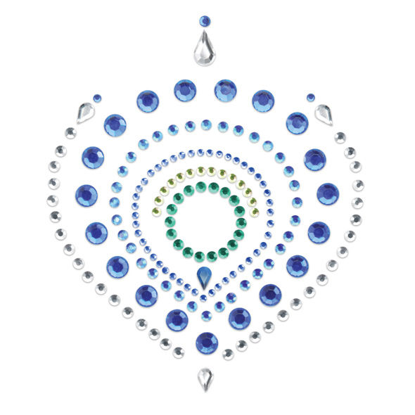 Flamboyant: joyería corporal azul y verde Bijoux Indiscrets