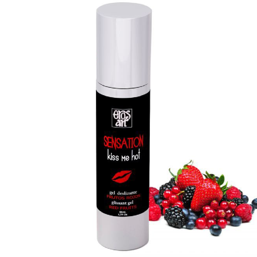 Erosart Sensattion lubricante sabor frutos rojos 50 ml