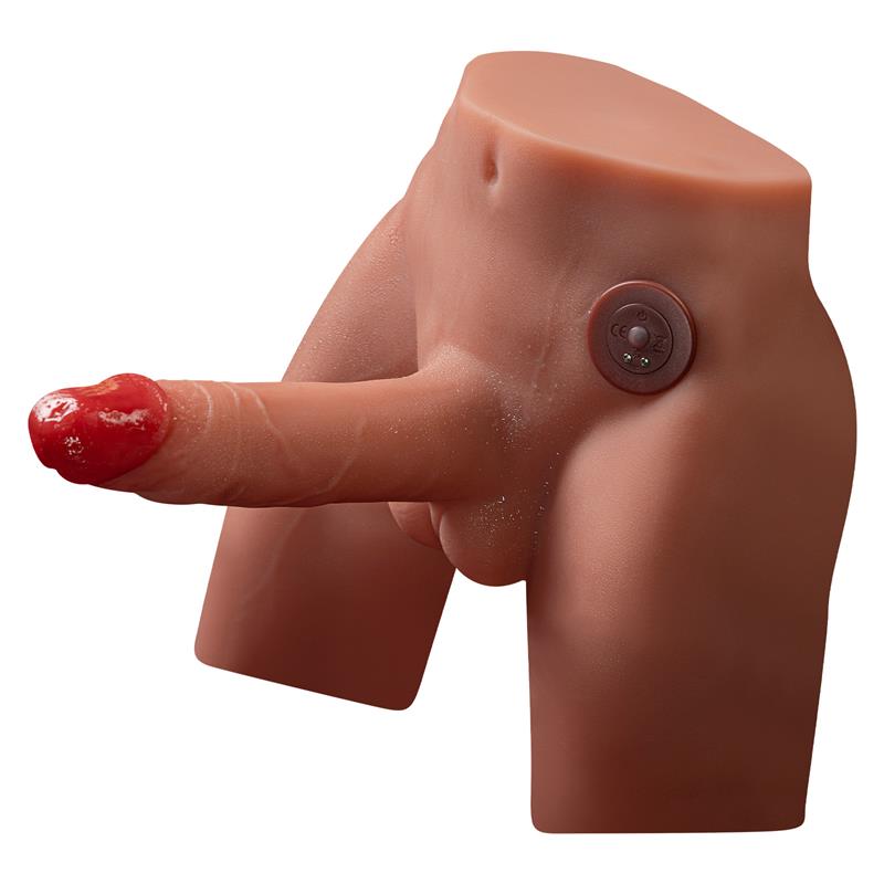 XISE Jason Masturbador con Dildo y Ano, Vibración y Thrusting 4,1 kg