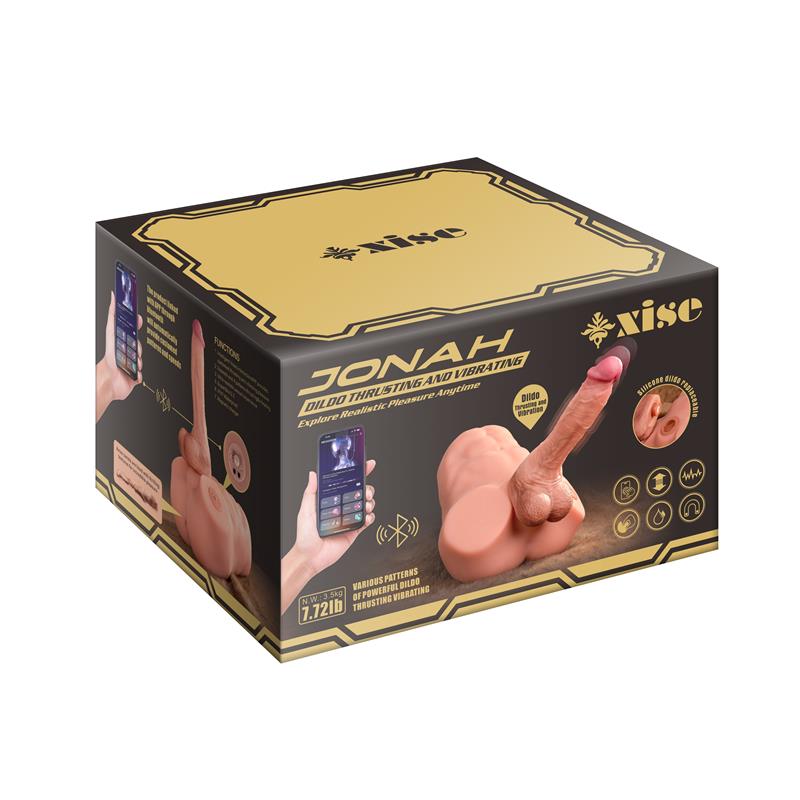 XISE Jonah Semi Torso con Dildo Desmontable, Thrusting y APP 3,48 kg — Imagen 4