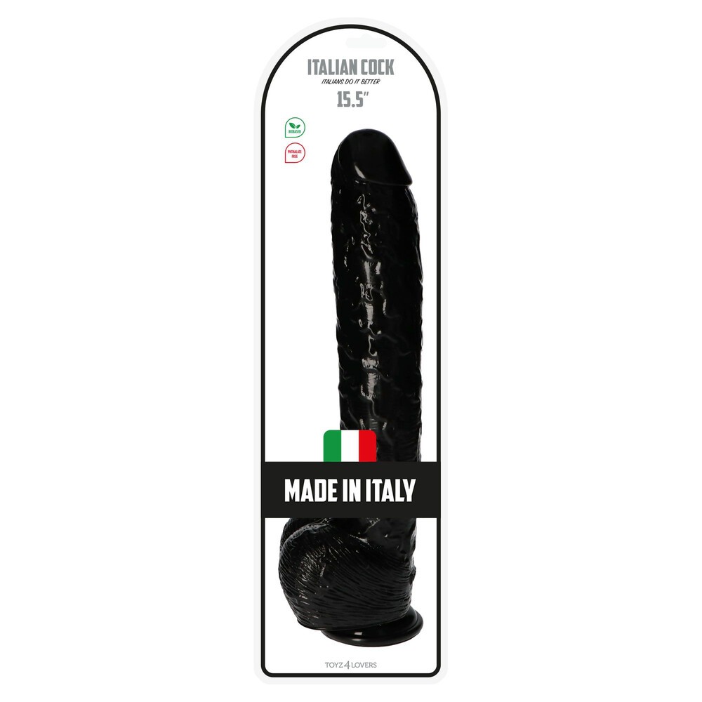 Golia XXL 41 cm negro Made in Italy
