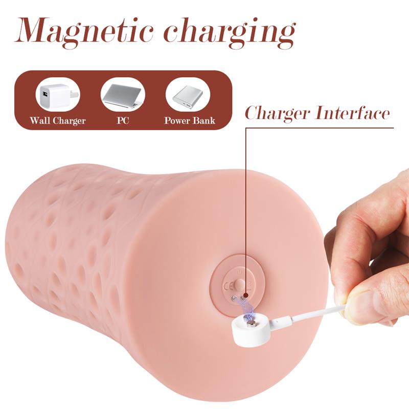XISE Large Thrusting Machine II masturbador con vibración y thrusting — Imagen 6