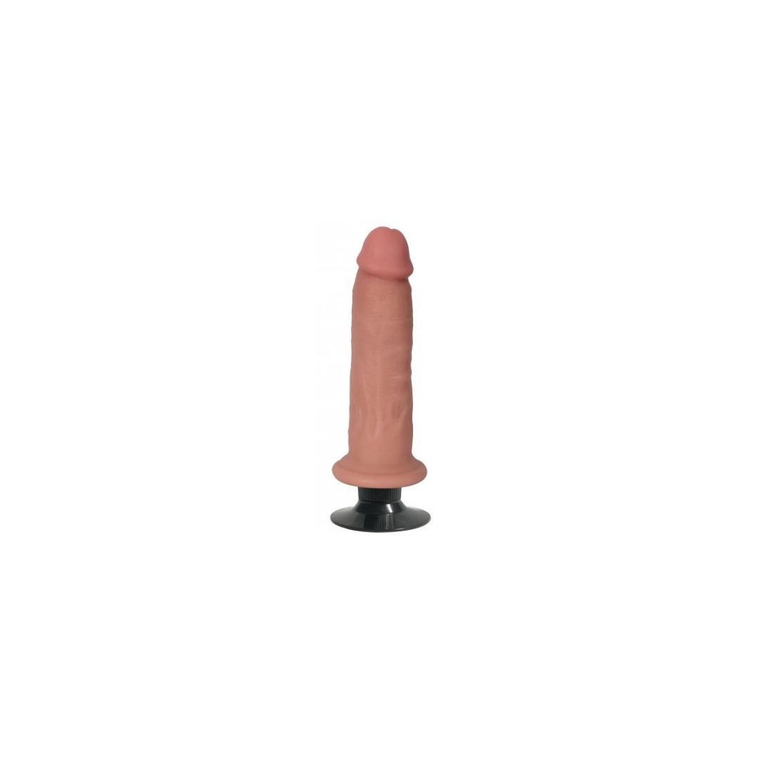 Bareskin XR Brands – Vibrador realista con ventosa 17,8 cm