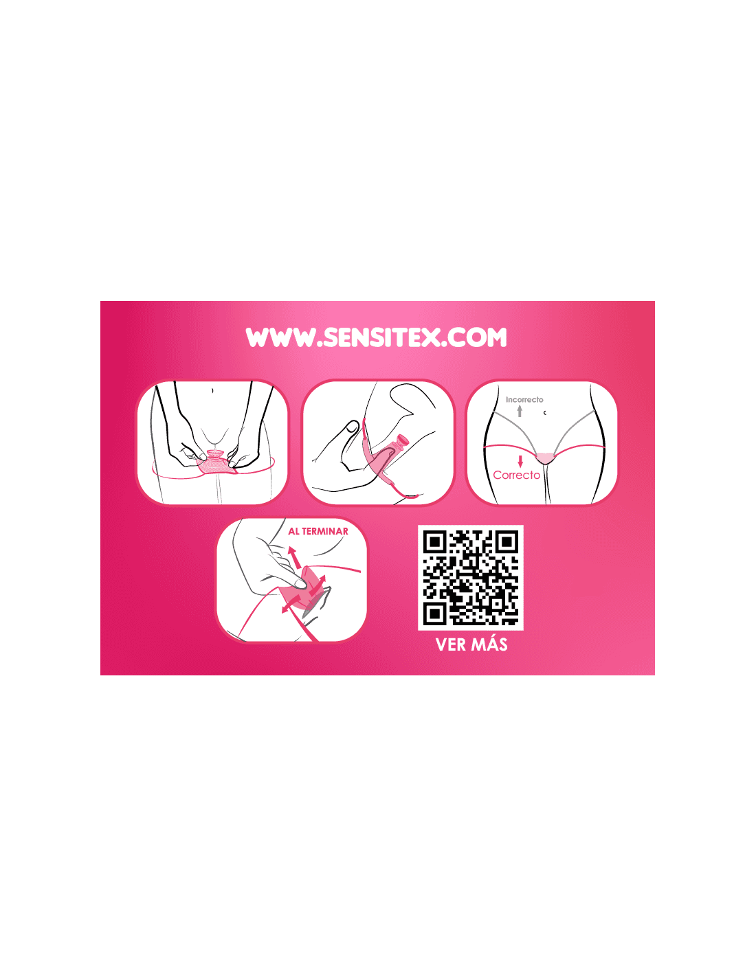 Sensitex – Preservativo femenino sin látex, 100 unidades