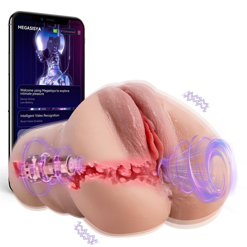 XISE Sora Vagina y Ano con Thrusting, Vibración y APP 1,54 kg