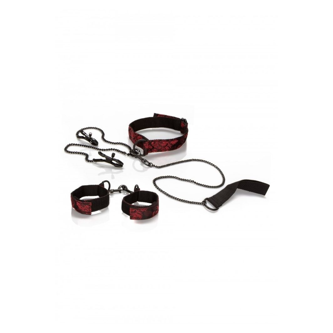 SCANDAL Submissive Kit – Collar con esposas BDSM