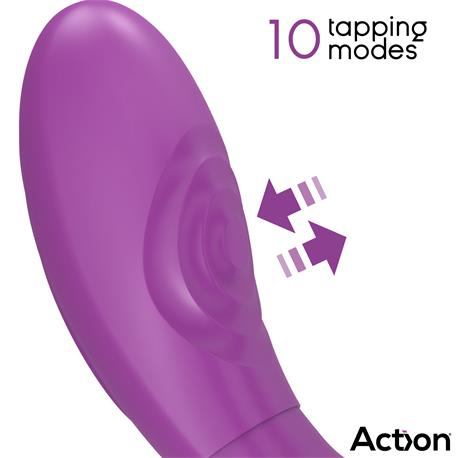 Detalle de la zona de tapping del ACTION Twinx con 10 modos de pulsación